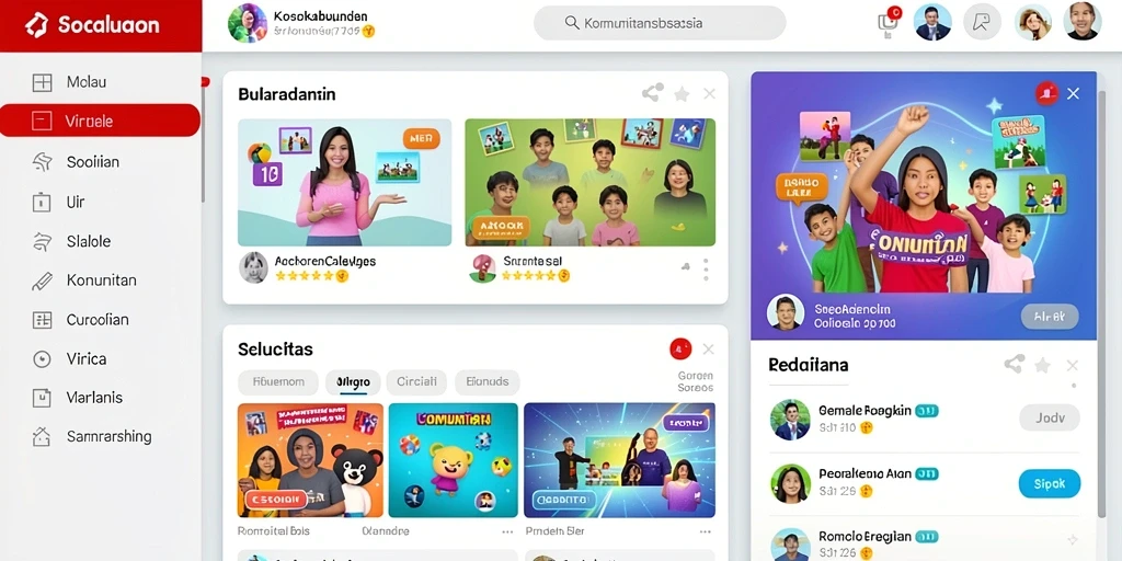 Screenshot menggambarkan berbagai minigame yang tersedia.