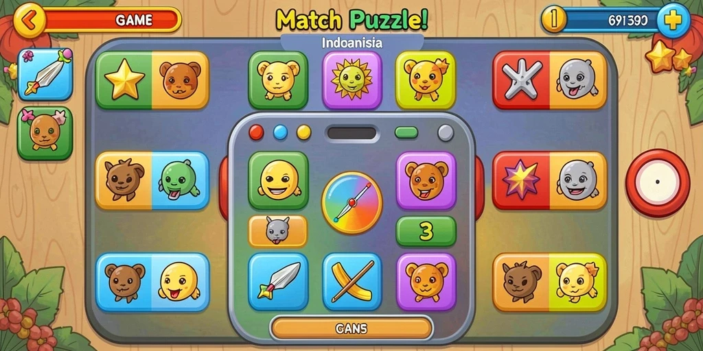 Tangkapan layar fitur multiplayer yang seru.