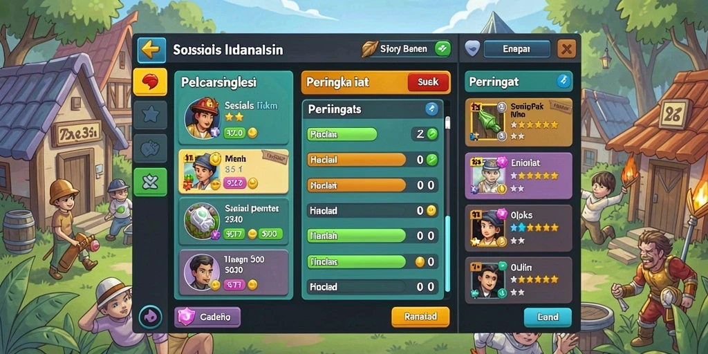 Fitur komunitas untuk berdiskusi dan berbagi strategi.