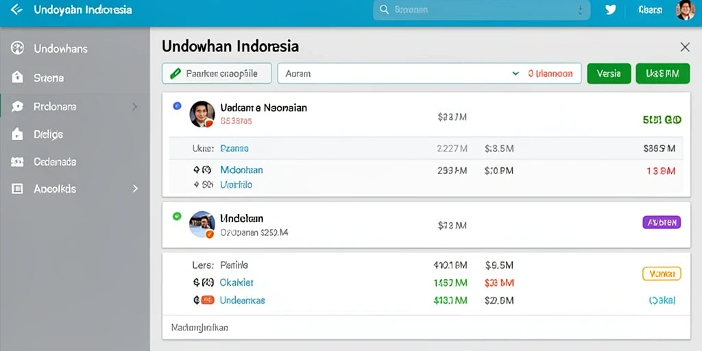 Event mingguan dengan hadiah menarik.